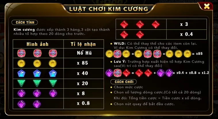 Nổ Hũ Kim Cương MB66: Bí Quyết Thắng Lớn Từ Cao Thủ Cá Cược